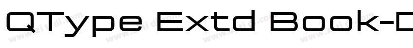 QType Extd Book字体转换